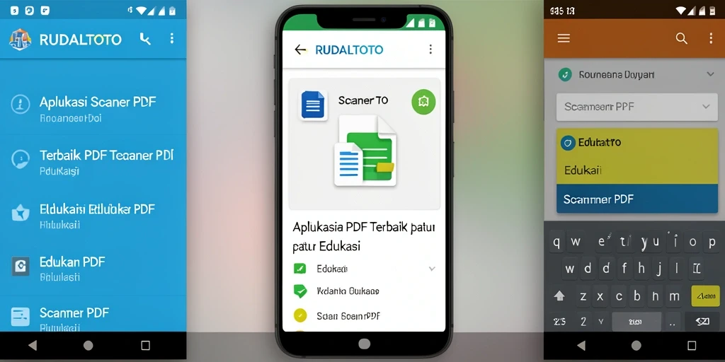 Antarmuka RUDALTOTO menunjukkan kemudahan dalam penggunaan Scanner PDF.